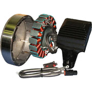 CE-74T Cycle Electric Alternator Kit Dyna 99-03 3 Phase 50 Amp - RV and Auto Parts