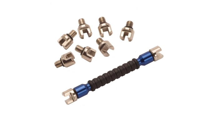 RFX Interchangeable Multi Tip Spoke Key Tools FXWT 10900 55BU - Blue 5.4MM-7.0MM