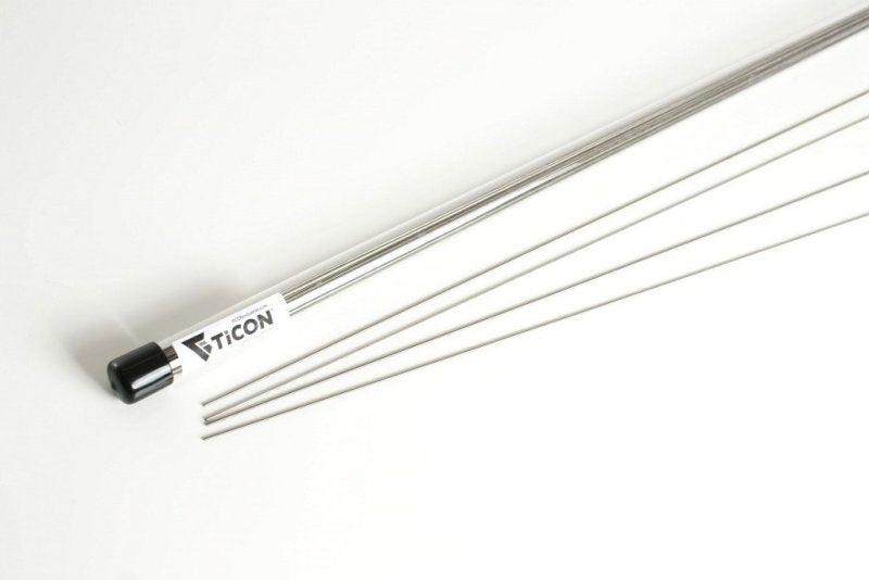 Ticon 110-00004-0001 Ticon Industries 39in Length 1/2lb 1mm/.039in Filler Diamter CP1 Titanium Filler Rod