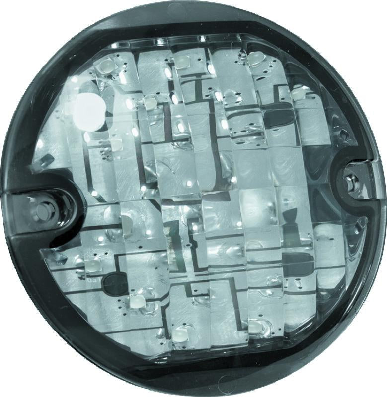 Kuryakyn 5441 Kuryakyn LED Front Turn Signal Conversion Flat Style Insert Amber Lens - 5441