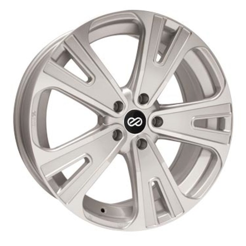Enkei 475-285-1240SM Enkei Universal SVX Truck & SUV 20x8.5 +40mm Offset 5x120 Bolt 72.6mm Bore Silver Machined Wheel