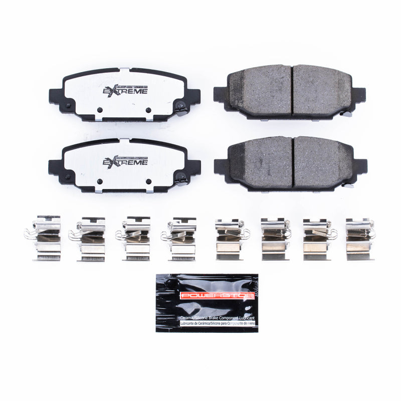 PowerStop Z36-6005 Power Stop 18-19 Jeep Wrangler Rear Z36 Truck & Tow Brake Pads w/Hardware