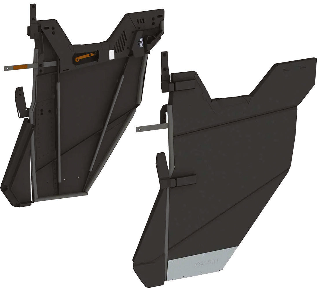 Kolpin Doors - Steel Lower and Soft Upper Body 32010 - Rear Half