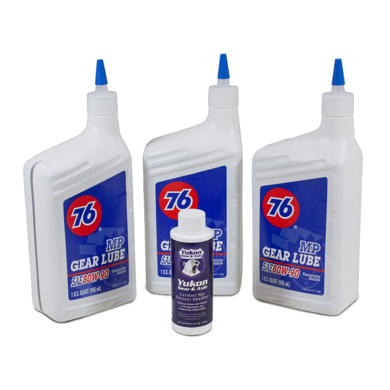 Yukon Gear & Axle OK 3-QRT-CONV-A Yukon Gear 3 Qt. 80W90 Conventional Gear Oil w/ Posi Additive