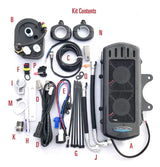 ULTRACOOL Center Frame Mount Oil Cooler Non Abs St `01 17 Gloss Blk