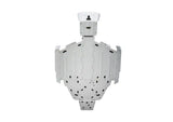 RIVAL POWERSPORTS USA Central Skidplate Alloy