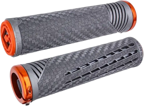 Cf11 V2.1 Bmx Grips Lnyx Gray/Orange W/Orange - ODI