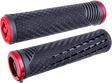 Cf11 V2.1 Bmx Grips Pearl Blk/Red W/Matte Red