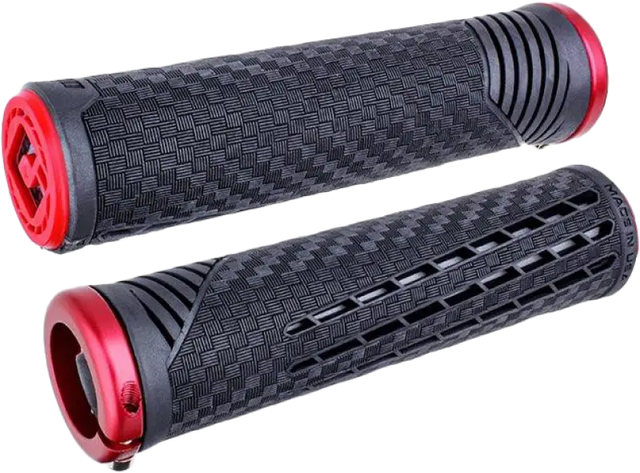 Cf11 V2.1 Bmx Grips Pearl Blk/Red W/Matte Red