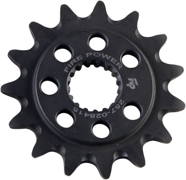 FPC-284-15-1 Fire Power Front Cs Sprocket Steel 15T