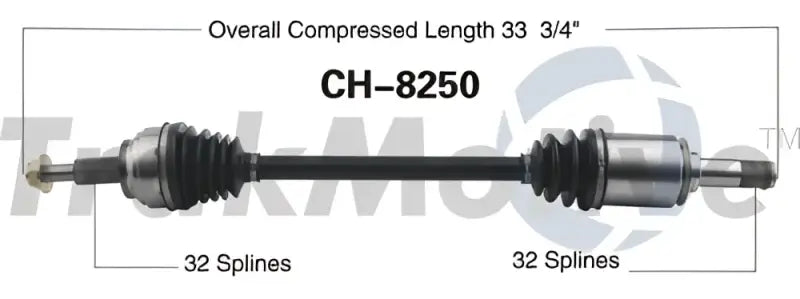 CH-8250 Trakmotive New Cv Axle - Shaft