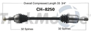 CH-8250 Trakmotive New Cv Axle - Shaft