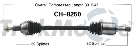 CH-8250 Trakmotive New Cv Axle - Shaft