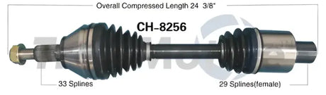 CH-8256 Trakmotive New Cv Axle - Shaft