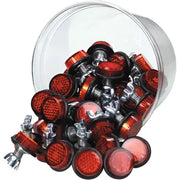 CHRIS PRODUCTS CH150R Mini Reflectors Red 150/Pk