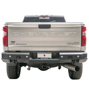 CH20-W4951-1 Fab Fours Premium Rear bumper on a Chevy Silverado, RV, Automotive, Powersports, off-road, marine, exterior, truck accessories, interior, truck bed, rv parts, Bumpers, Grilles & Guards, AVADA - Best Sellers, Must Haves