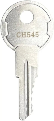 Silver-colored metal key for CH545 Buyers Prod Ch545 Key Only