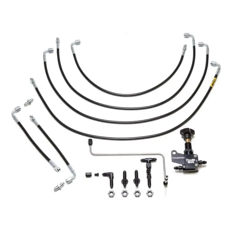 Chase Bays 88-02 Nissan S13/S14/S15 Single Piston Brake Booster Delete In Bay Brake Line Relocation - RV and Auto Parts