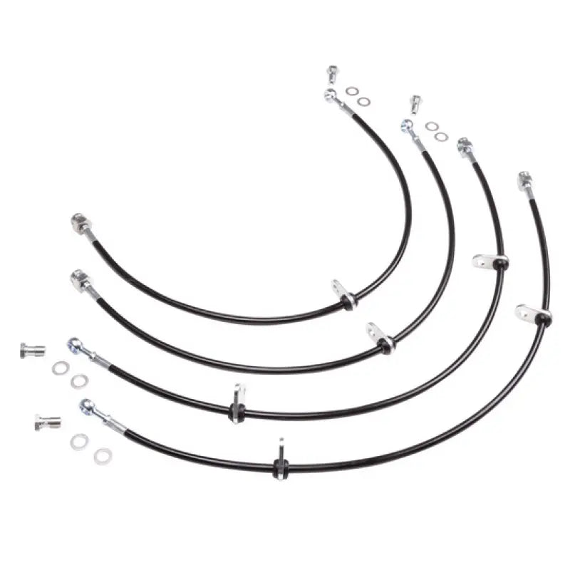 Chase Bays 90-01 Acura Integra (w/Rear Disc) Caliper Brake Lines - Front & Rear - Brakes