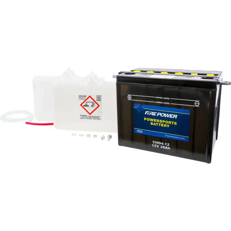 CHD4-12 Battery W/Acid Chd4 12 12v 
