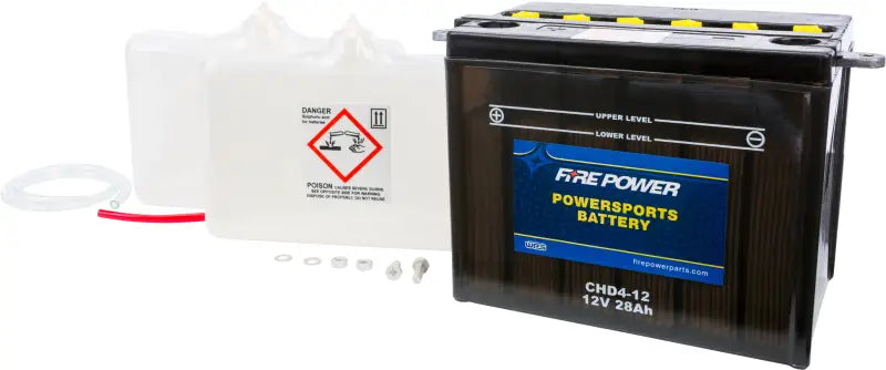 CHD4-12 Battery W/Acid Chd4 12 12v 