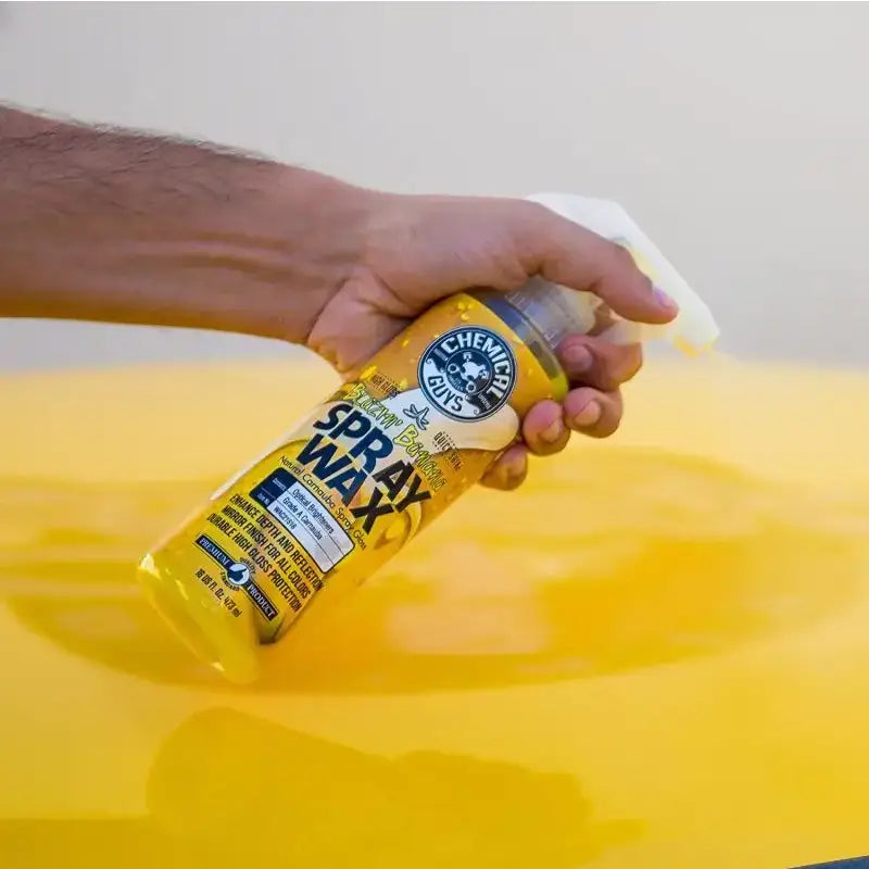 Chemical Guys Blazin Banana Carnauba Spray Wax - 1 Gallon - Case of 4 - Truck & Automotive