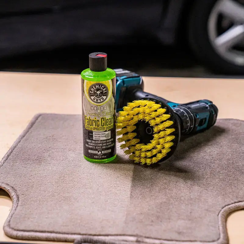 Chemical Guys Carpet Brush w/Drill Attachment - Medium Duty - Case of 24 - Truck & Automotive