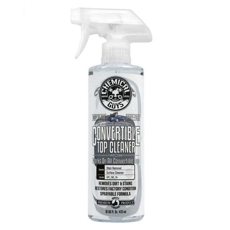 Chemical Guys Convertible Top Cleaner spray bottle for easy cleaning of convertibles