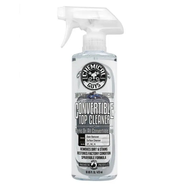 Chemical Guys Convertible Top Cleaner spray bottle for easy cleaning of convertibles