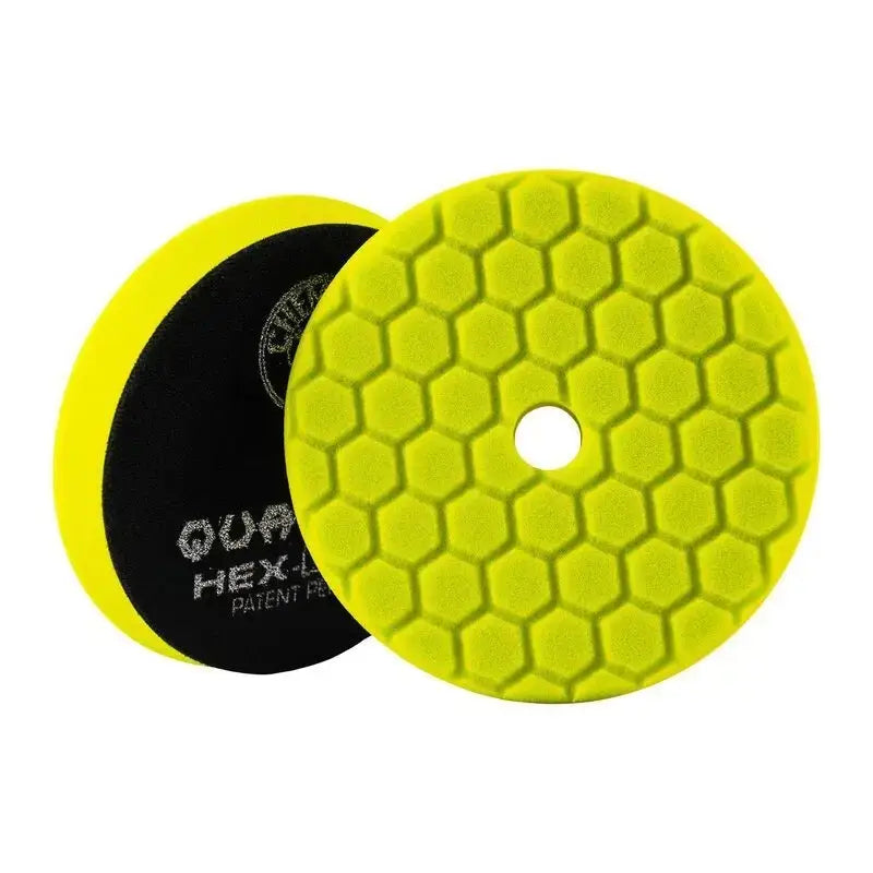 Chemical Guys Hex-Logic Quantum Heavy Cutting Pad - Yellow - 5.5in - Case of 12 - Truck & Automotive