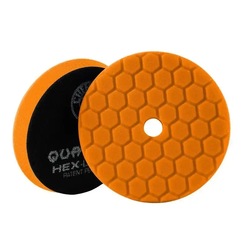 Chemical Guys Hex-Logic Quantum Medium-Heavy Cutting Pad - Orange - 5.5in - Case of 12 - Truck & Automotive