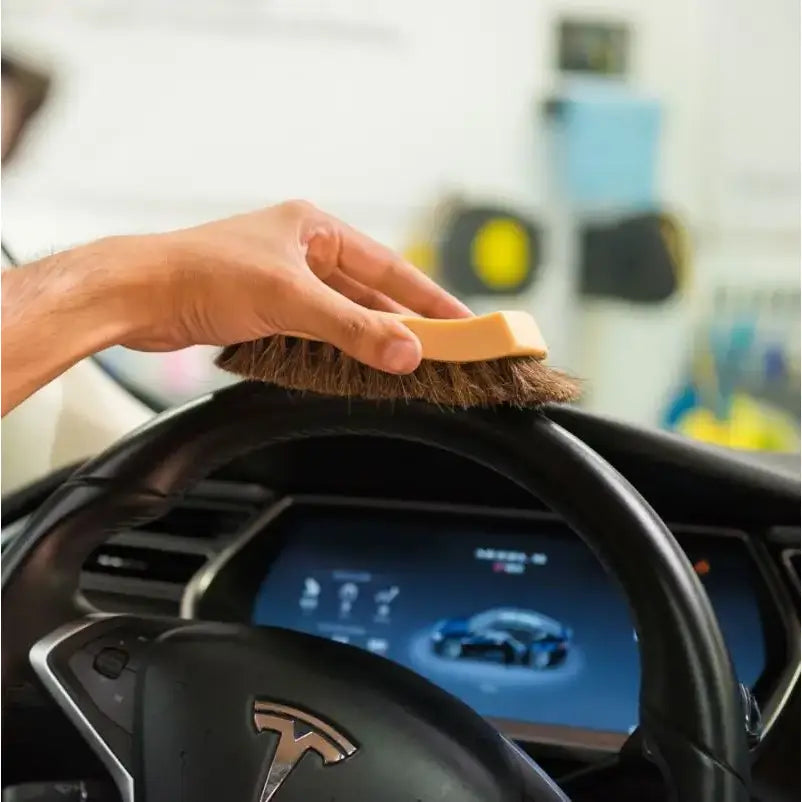 Chemical Guys Long Bristle Horse Hair Leather Cleaning Brush - Case of 12 - Truck & Automotive