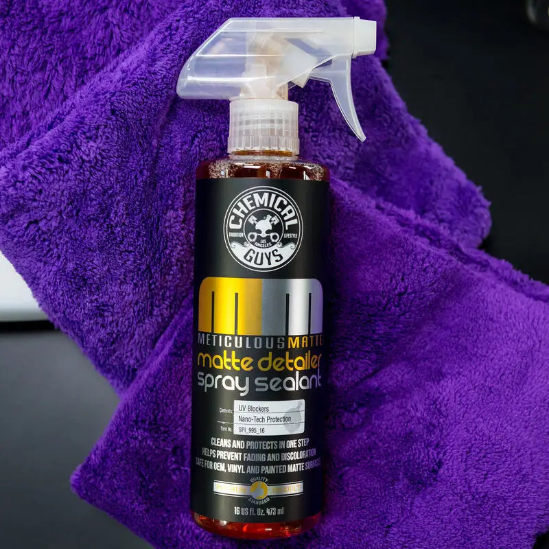 Chemical Guys Meticulous Matte Detailer & Spray Sealant - 16oz - Case of 6 - Truck Automotive