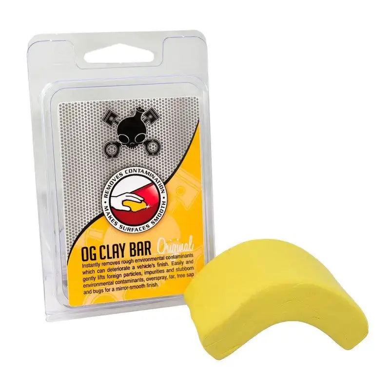 Chemical Guys OG Clay Bar (Light/Medium Duty) - Yellow - Case of 12 - Truck & Automotive