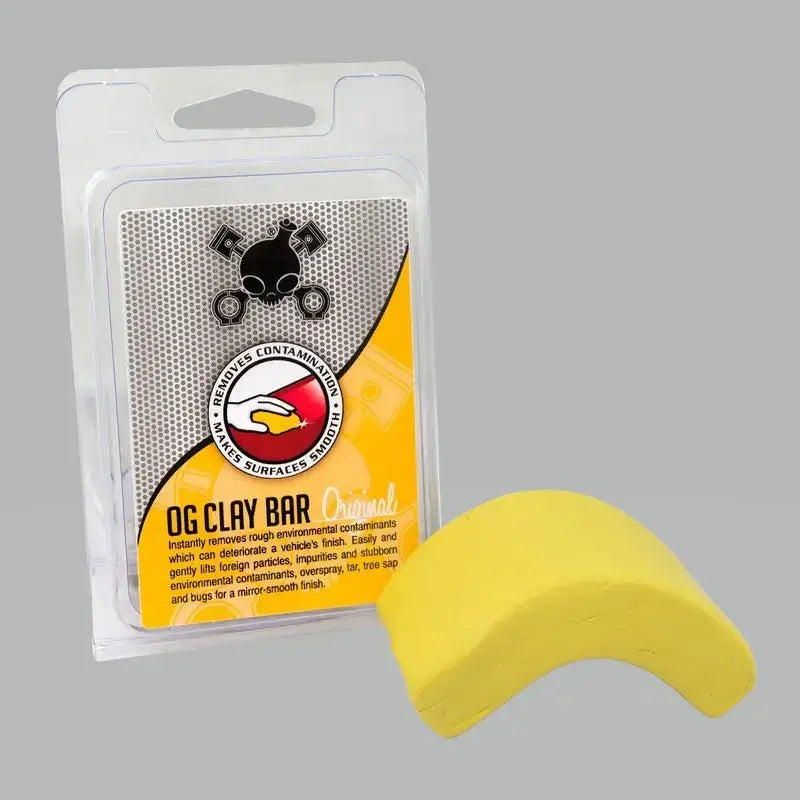 Chemical Guys OG Clay Bar (Light/Medium Duty) - Yellow - Case of 12 - Truck & Automotive