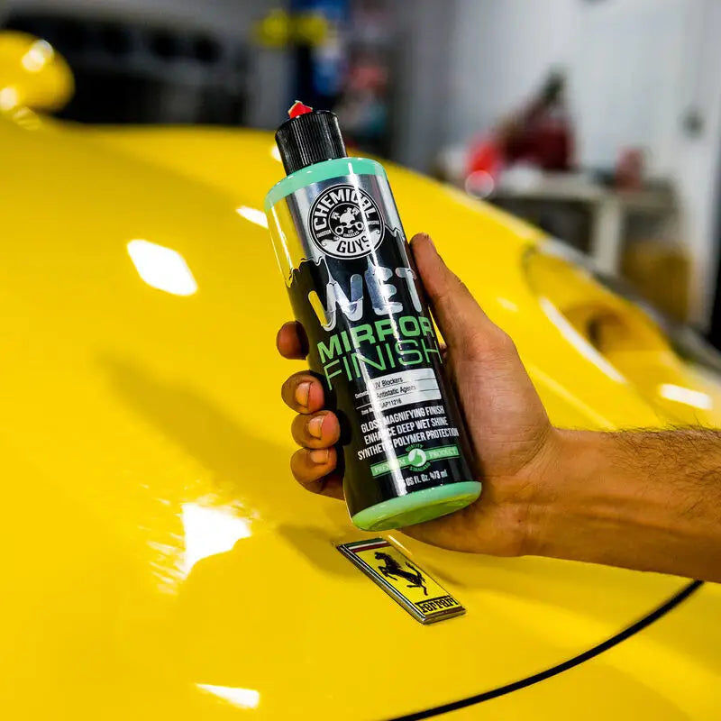 Chemical Guys Wet Mirror Finish Ultra Slick Gloss Magnifier - 16oz - Case of 6 - Truck & Automotive