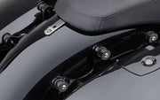 Backrest Docking Kit Black Chieftain 14 22 - COBRA