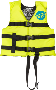 FLY RACING Child Flotation Vest Hi Vis/Blue