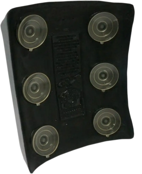 Chopper Pillion Pad 7"X 8" 6 Suction Cups 