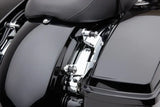 Backrest Mounting Kit Chrome Flh/Flt 09 13 - COBRA