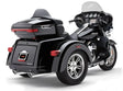 Slip Ons W/Billet Tips Chrome Tri Glide 09 22 - COBRA