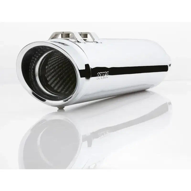 Slip Ons W/Billet Tips Chrome Tri Glide 09 22 - COBRA