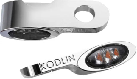 KODLIN USA Chrome Elypse Led 2 1 Universal Turn Signals