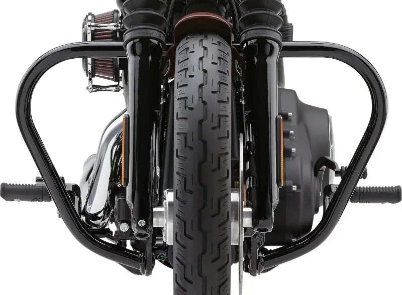 Freeway Bars Vbend 1.25" Chrome Fxd/B/C 91 17 - COBRA