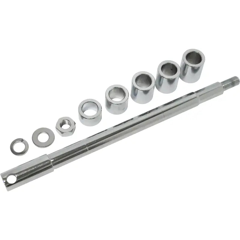 HARDDRIVE Chrome Front Axle W/Hrdware Fl Softail Models 86 99 for Powersports