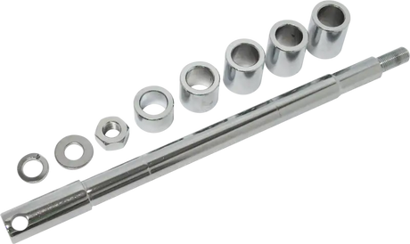 HARDDRIVE Chrome Front Axle W/Hrdware Fl Softail Models 86 99 for Powersports