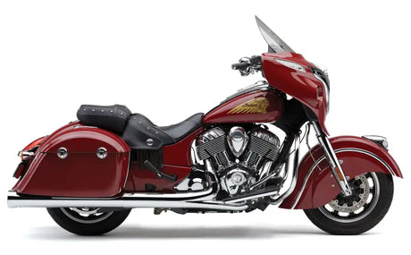 4" Nh Slip Ons Chrome Indian Gen 2 Bag - COBRA