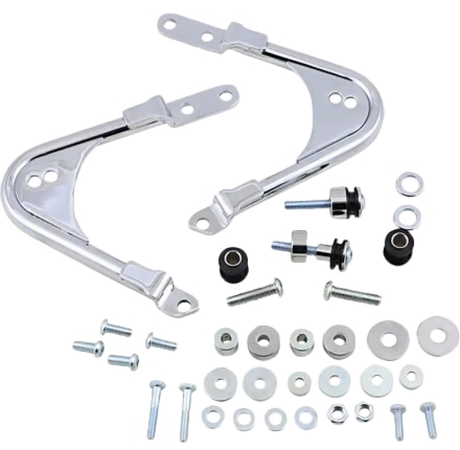 Rear Docking Kit Chrome Flh/Flt 97 08 - COBRA