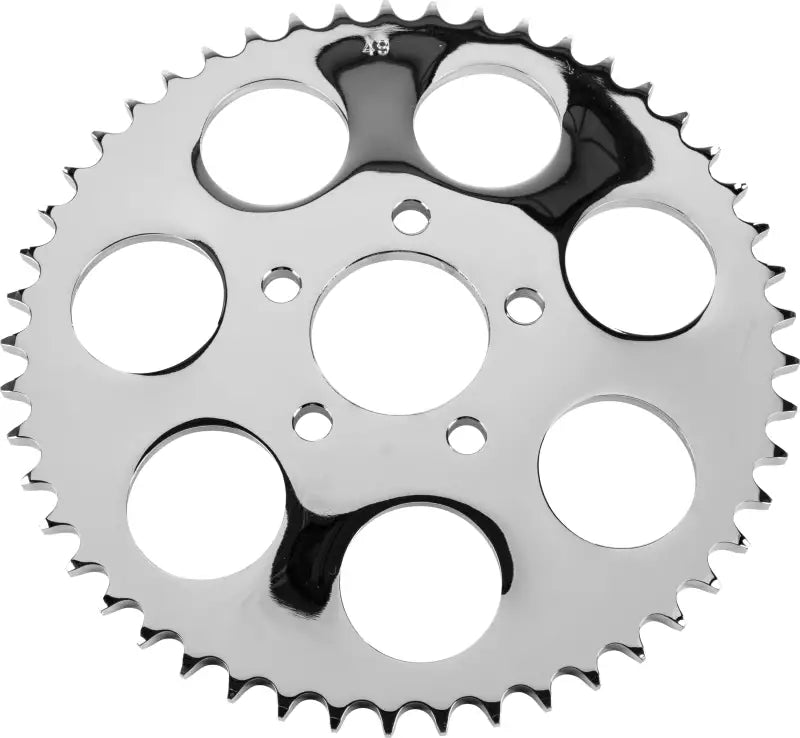 HARDDRIVE Chrome Rear Sprocket 49t Dished Big Twin 00 13 for Powersports