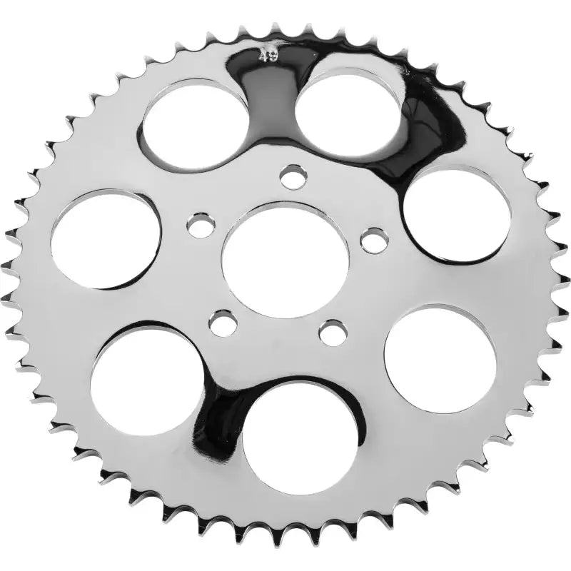 HARDDRIVE Chrome Rear Sprocket 49t Dished Big Twin 00 13 for Powersports